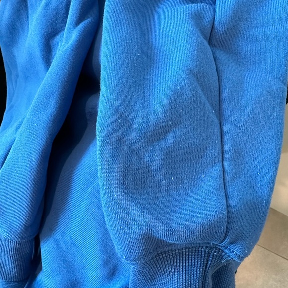 set of three sweaters. white, blue, brown. multi-brand. size s. (c120) - Picture 3 of 8